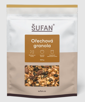 Ořechová granola 500g Šufan